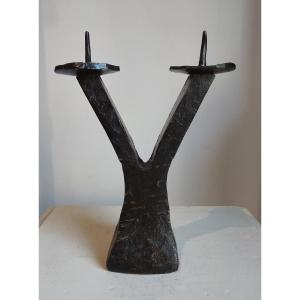 Brutalist Candelabra.