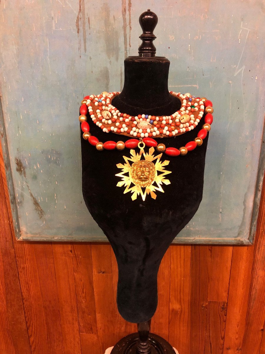 3 Of 3 Necklaces, Stage Jewelry, Made For The Opera l'Africaine In 1877 Opera Garnier