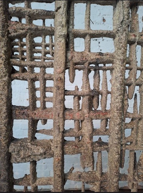 Large Wall Sculpture Or Room Divider By Pia Manu-photo-5