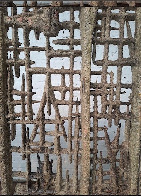 Large Wall Sculpture Or Room Divider By Pia Manu-photo-6
