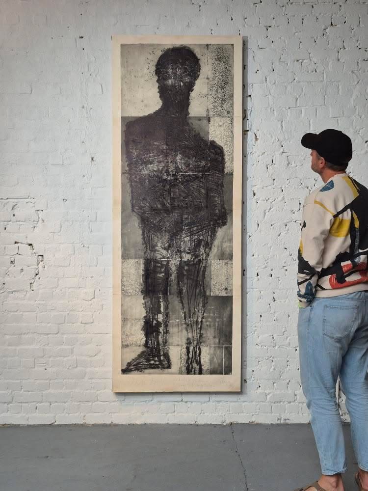 XXl Engraving On Paper By Graphic Artist Levai Zoltan (born In Hungary 1967)-photo-3