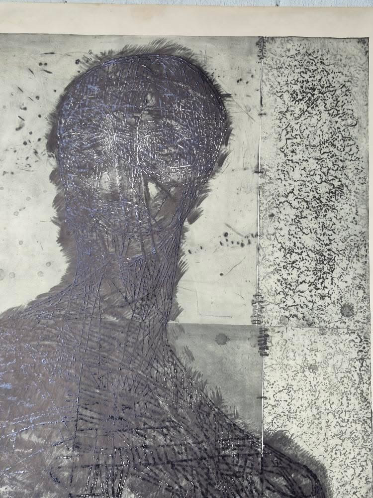 XXl Engraving On Paper By Graphic Artist Levai Zoltan (born In Hungary 1967)-photo-4