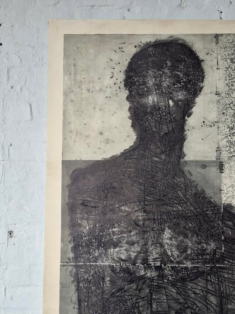 XXl Engraving On Paper By Graphic Artist Levai Zoltan (born In Hungary 1967)-photo-6