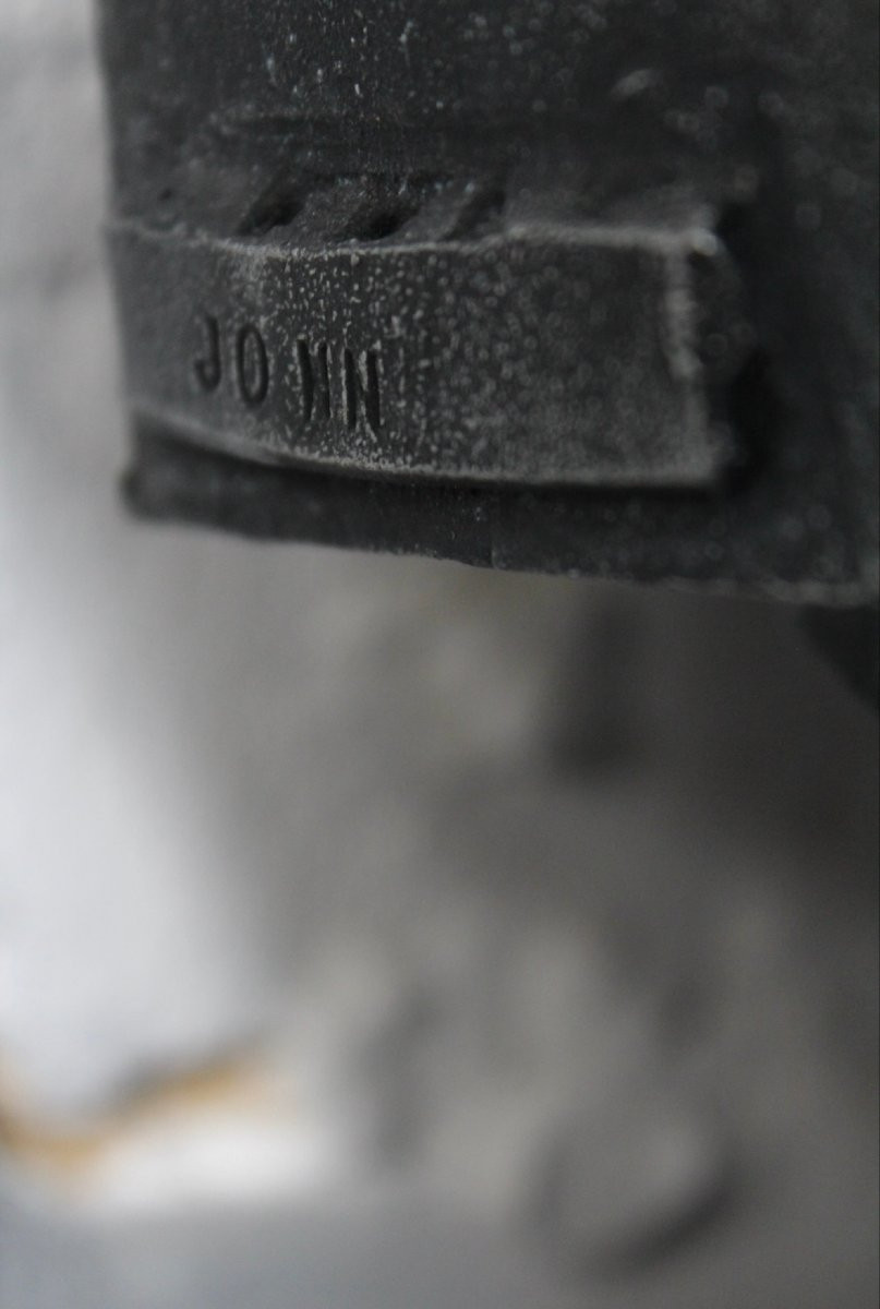 Christ (height 160 Cm) By The Belgian Sculptor Roger Bonduel (1930-2019) In Welded Steel -photo-1