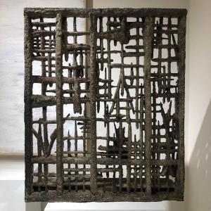 Large Wall Sculpture Or Room Divider By Pia Manu