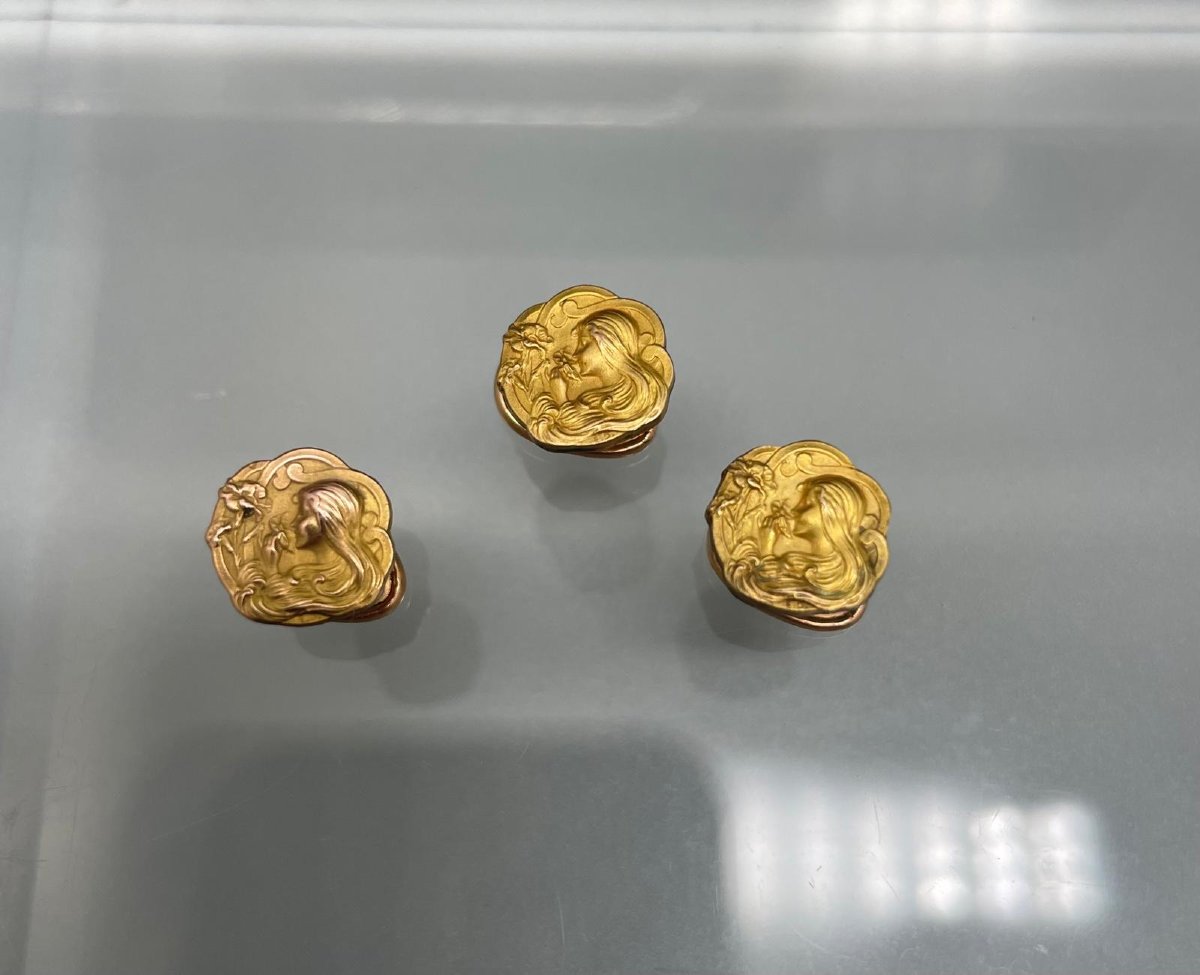 Gold-plated Metal Shirt Set-photo-2