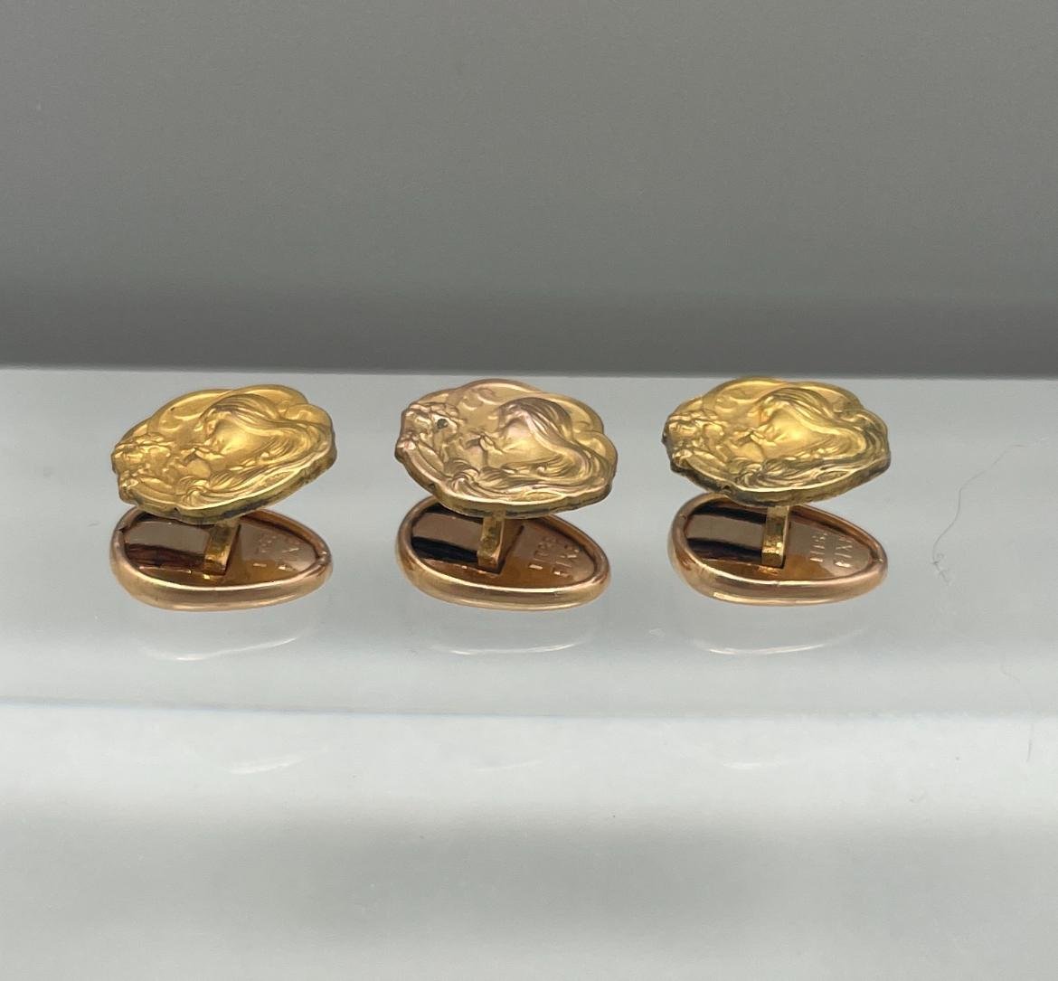 Gold-plated Metal Shirt Set-photo-3