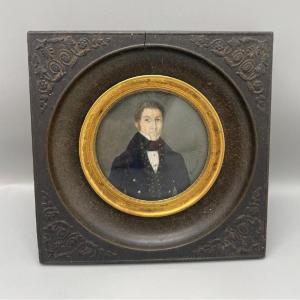 Portrait Miniature signé