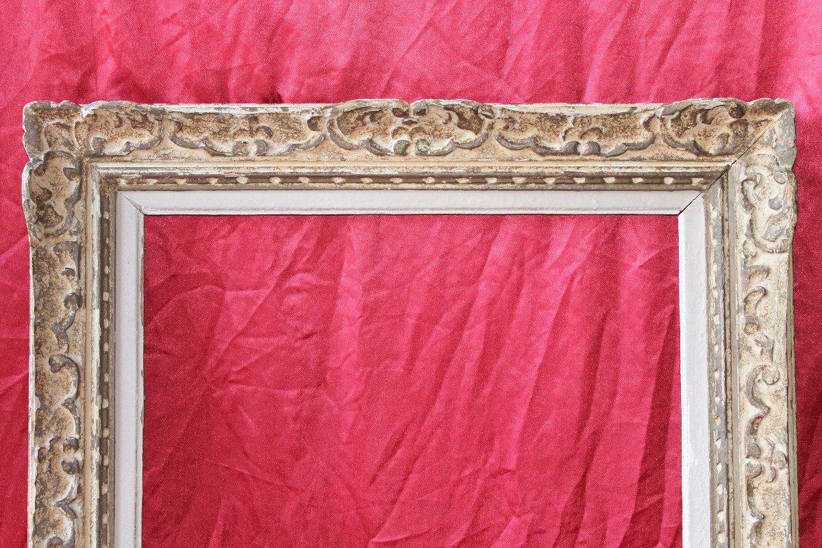 Large Montparnasse Frame In Carved Wood 120 X 69 Cm-photo-2