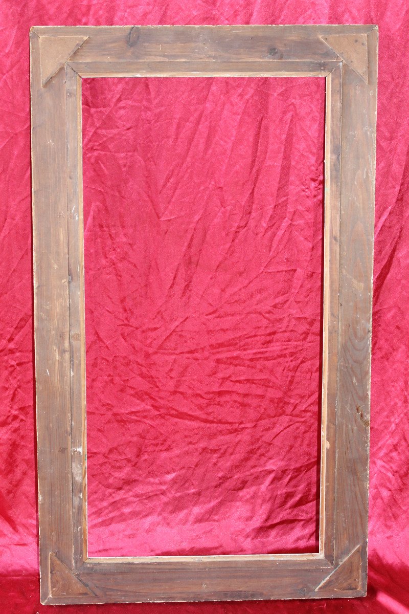 Large Montparnasse Frame In Carved Wood 120 X 69 Cm-photo-2