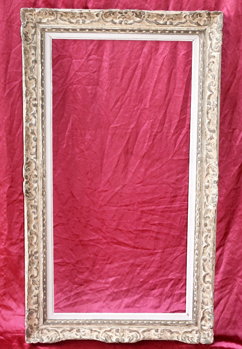 Large Montparnasse Frame In Carved Wood 120 X 69 Cm