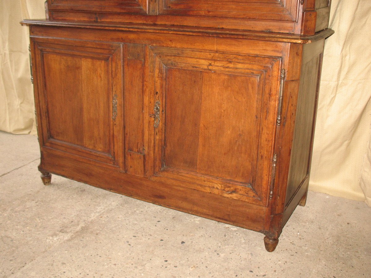 Buffet 2 Presentation Bodies Directoire Period In Walnut 18th-photo-3