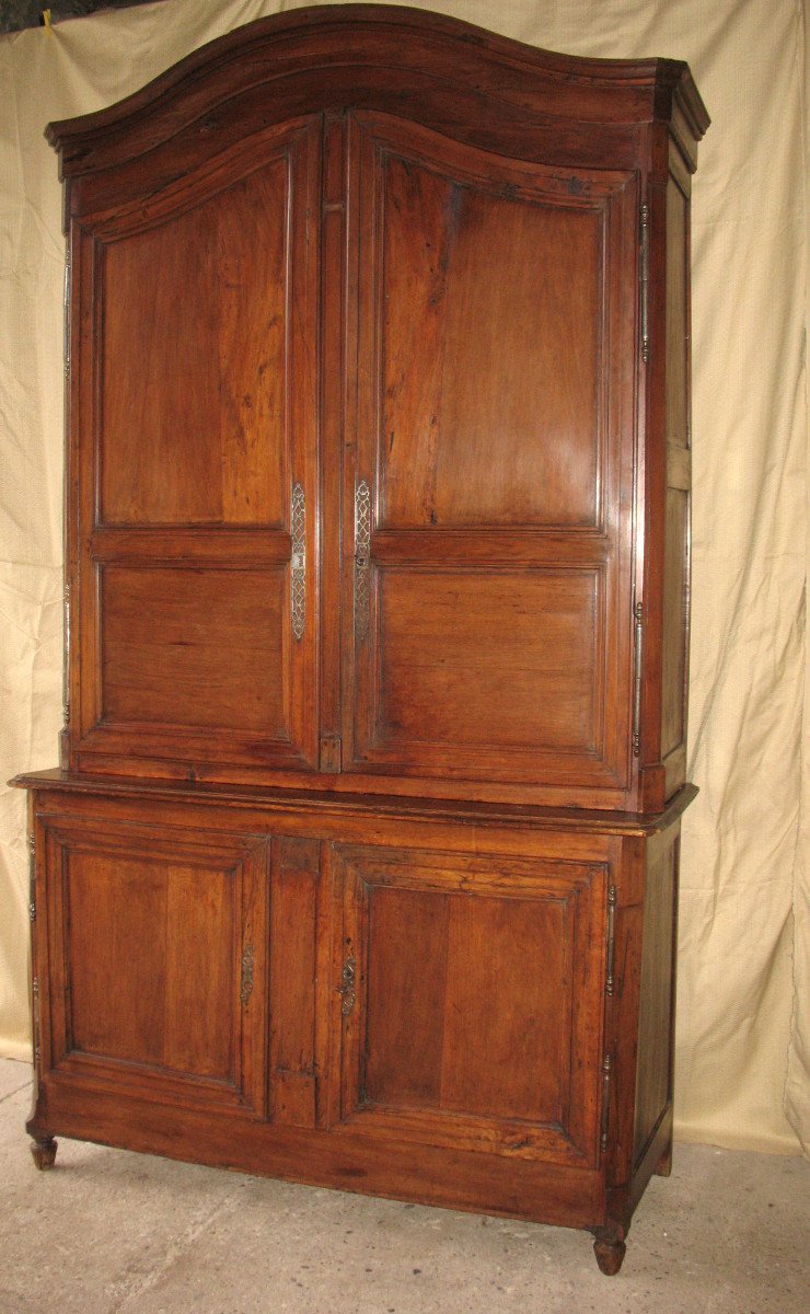 Buffet 2 Presentation Bodies Directoire Period In Walnut 18th-photo-7