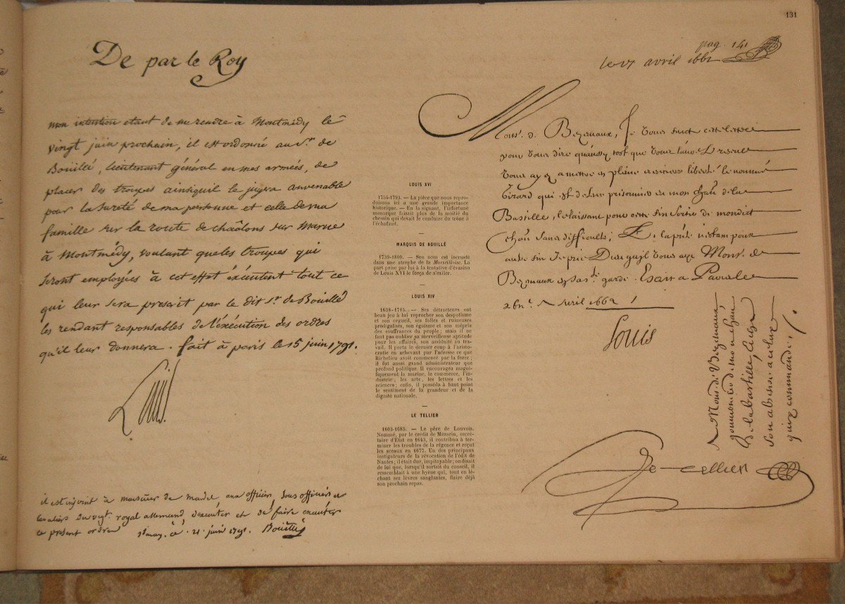 l'Autographe Book Of Collection Of Personalities Autographs 210 Pages 1st Edition Of 1864-photo-3