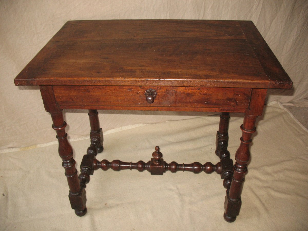 Petite table bureau  époque 18ème Origine Périgord-photo-3