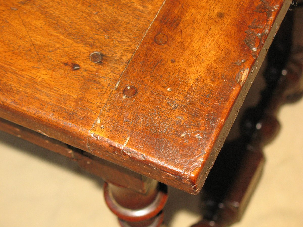 Petite table bureau  époque 18ème Origine Périgord-photo-3