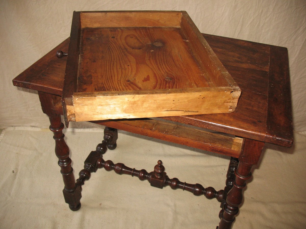 Petite table bureau  époque 18ème Origine Périgord-photo-4