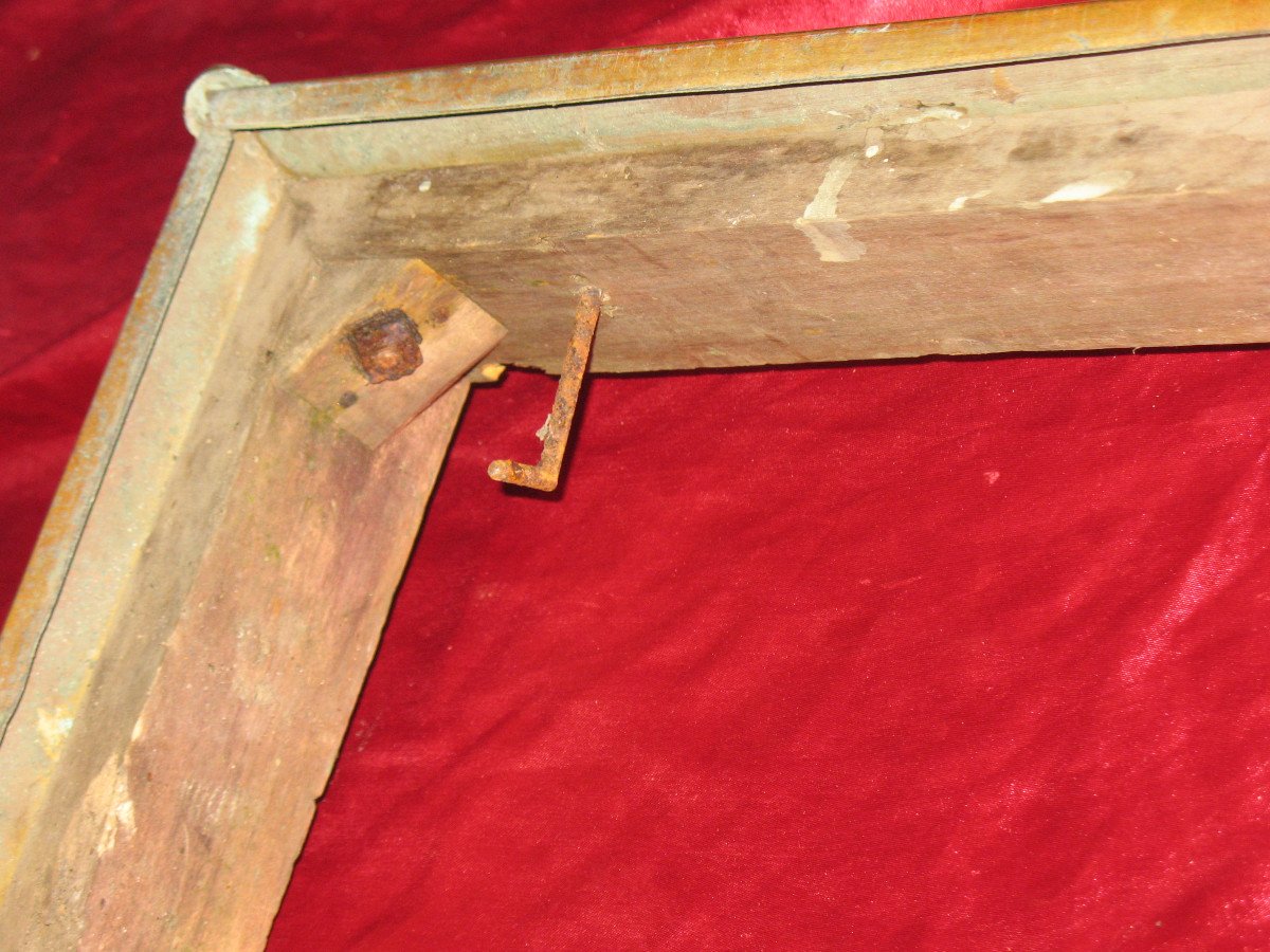 Pair Of 19th Century Bronze Bed Valances Or Canopy In Louis XVI Style-photo-7