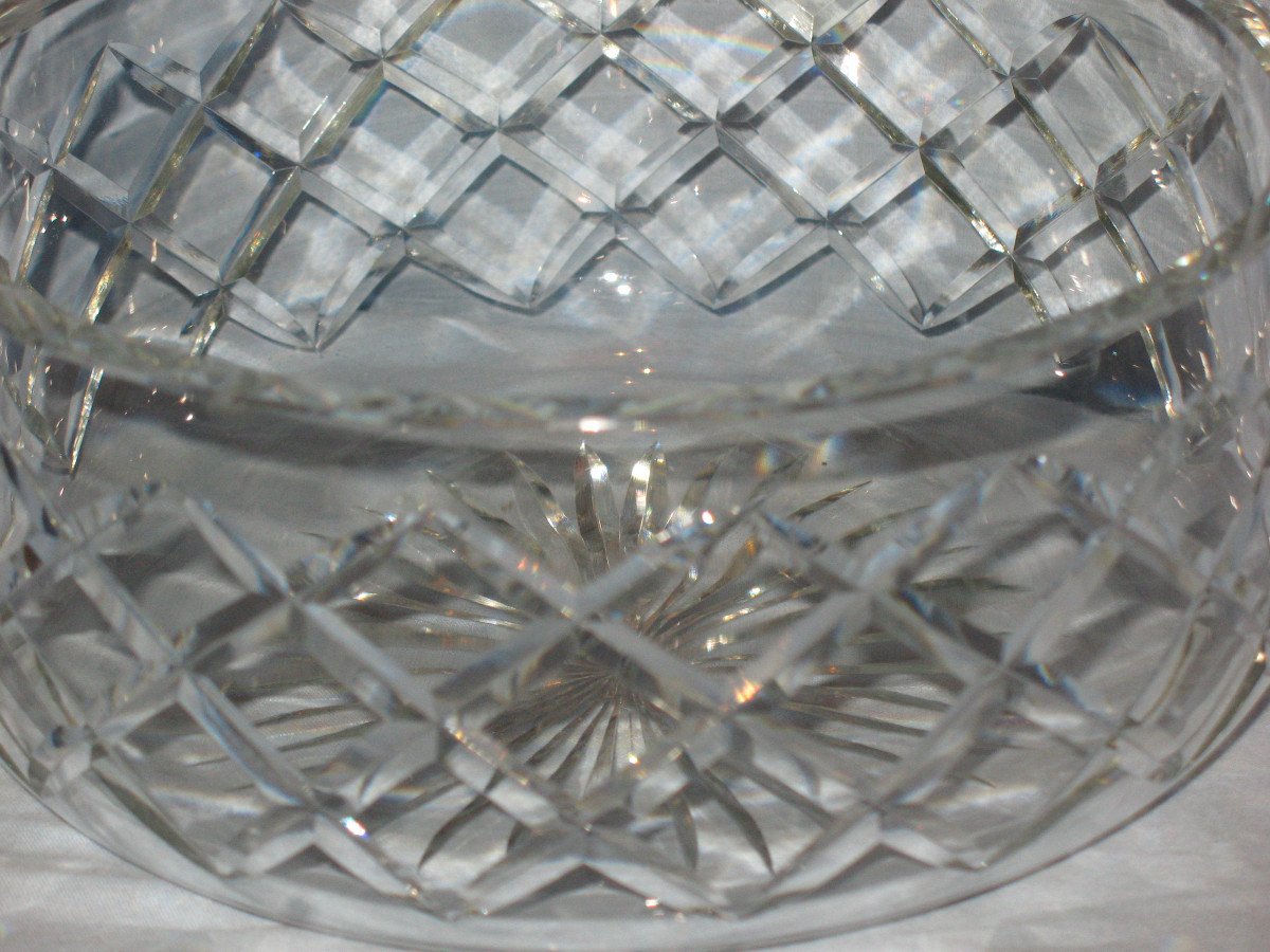 Coupe saladier en cristal Daum époque 20ème-photo-2