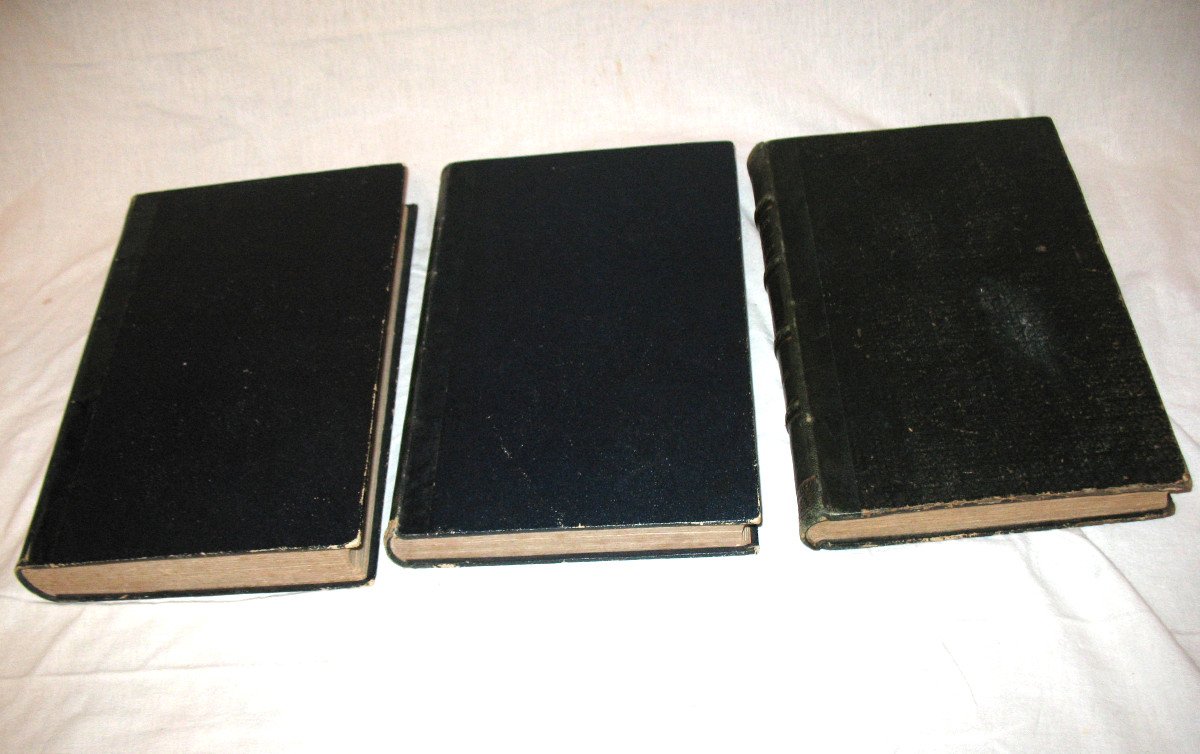 Magasin des demoiselles 3 volumes complets avec planches en couleur gravures de mode 1850 à 69-photo-3