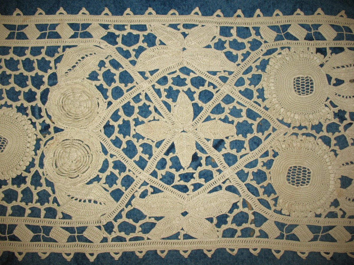 Art Deco Lace Mantelpiece Or Altar Top-photo-2