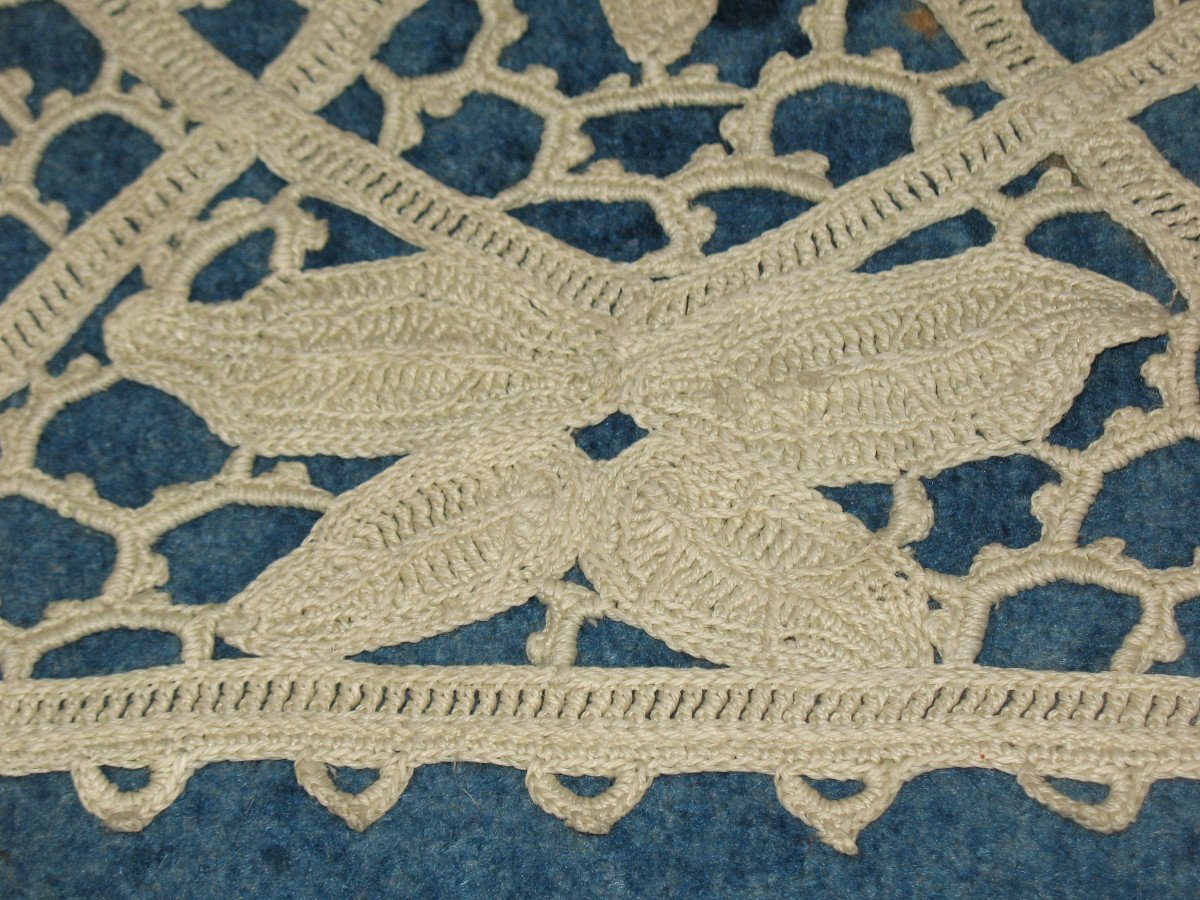 Art Deco Lace Mantelpiece Or Altar Top-photo-6
