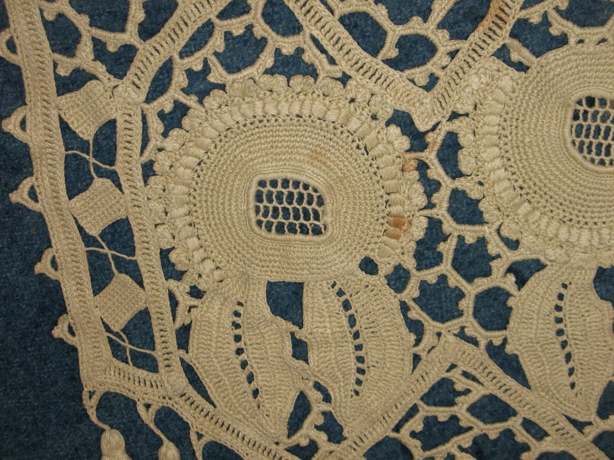 Art Deco Lace Mantelpiece Or Altar Top-photo-7