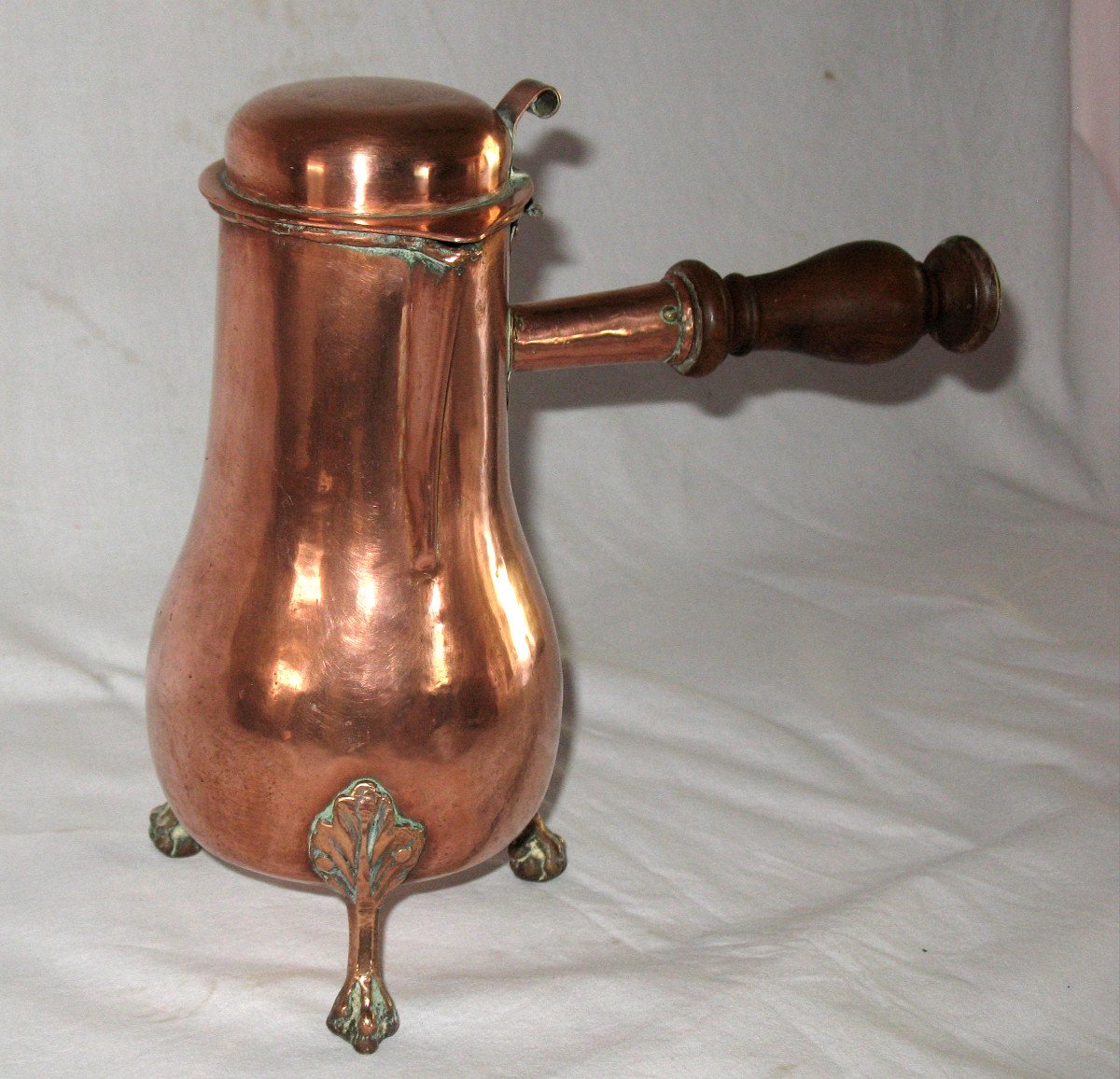 19th Century Copper Coquemar-photo-2