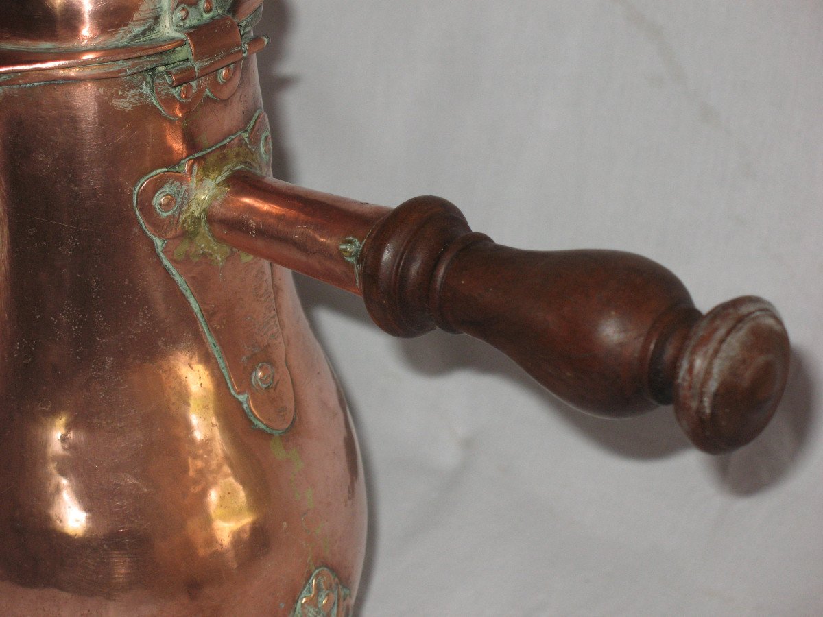 19th Century Copper Coquemar-photo-3