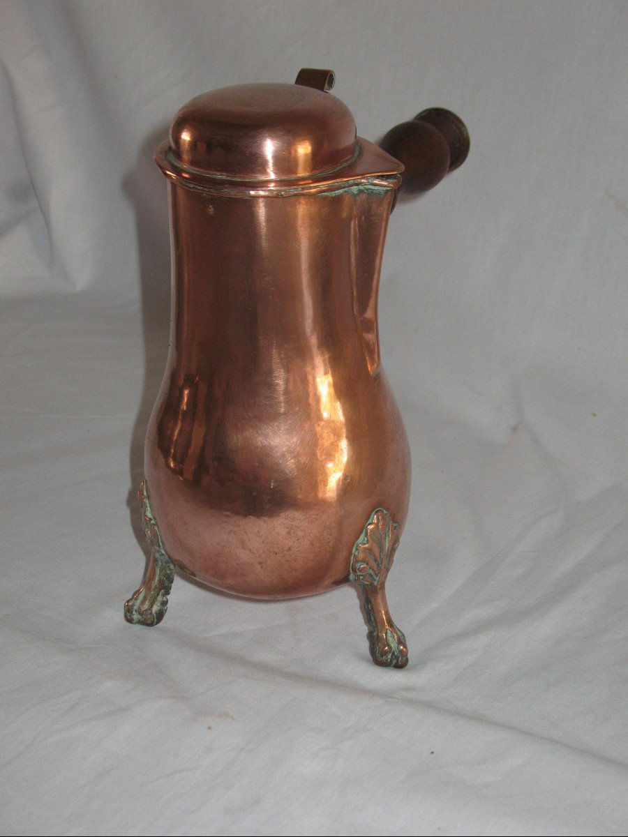 19th Century Copper Coquemar-photo-4