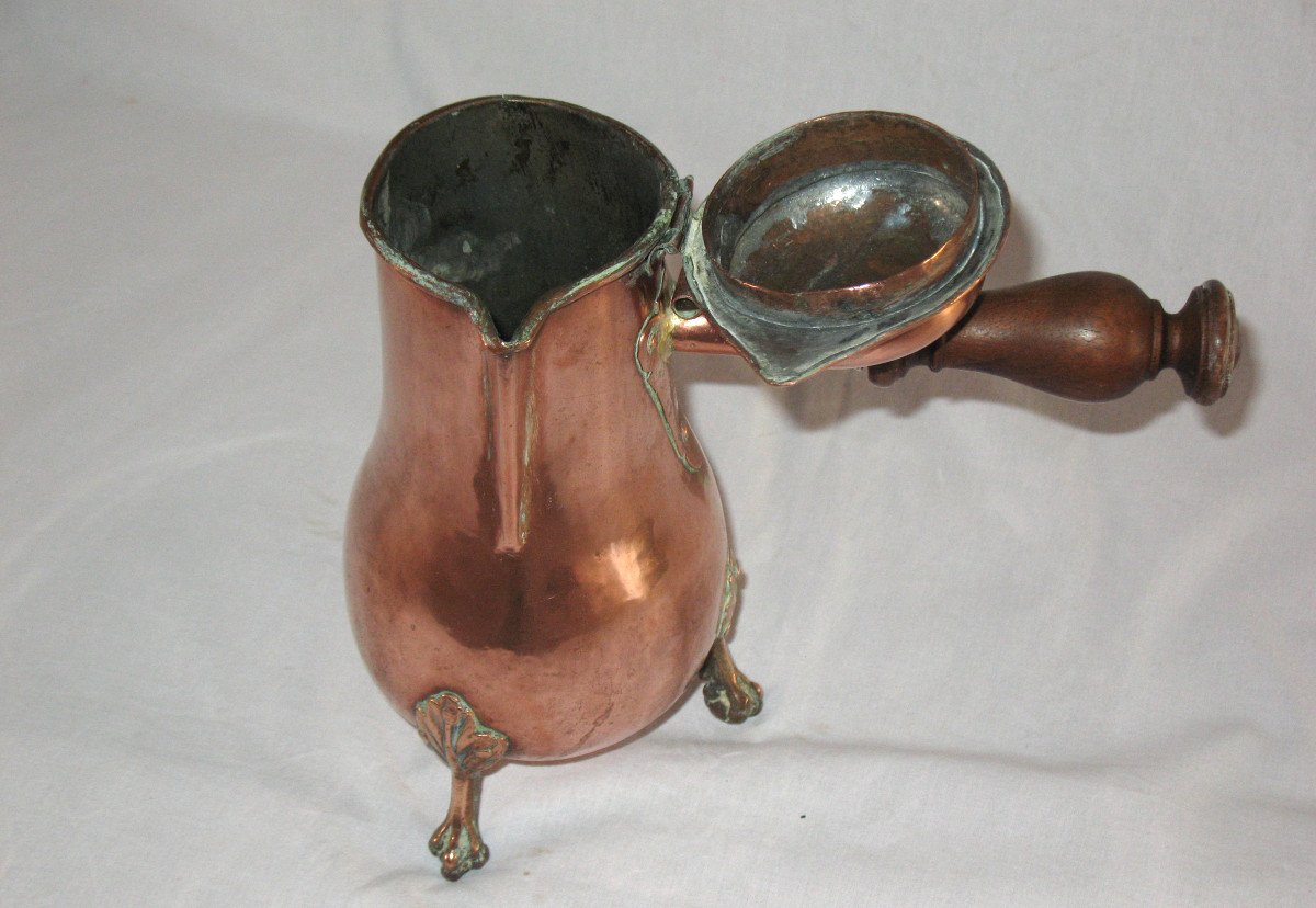 19th Century Copper Coquemar-photo-5
