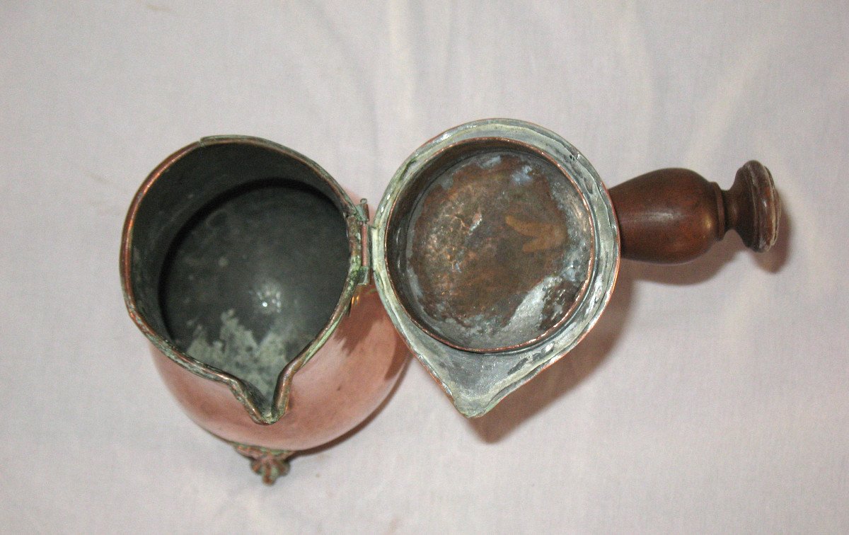 19th Century Copper Coquemar-photo-6