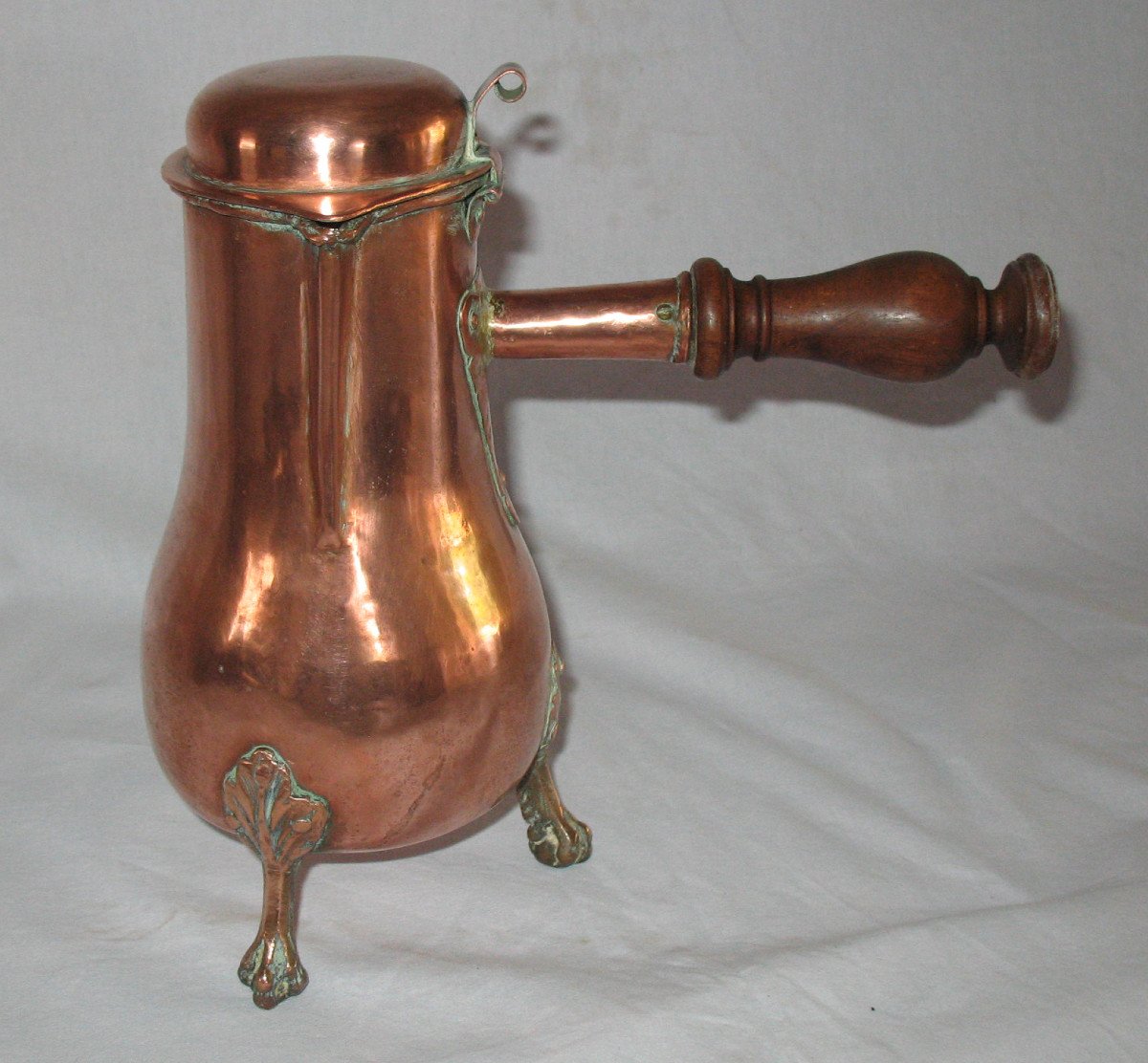 19th Century Copper Coquemar