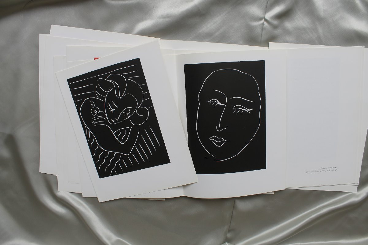 Henri Matisse Pasiphae Exhibition Catalog 22 Linocut Prints From 1987-photo-3
