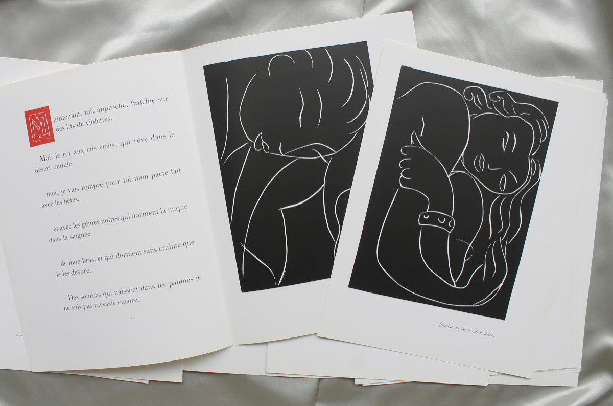 Henri Matisse Pasiphae Exhibition Catalog 22 Linocut Prints From 1987