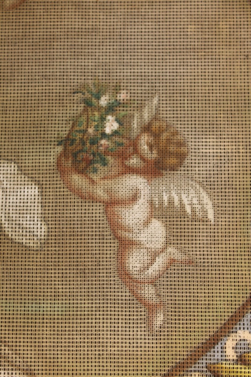 Decorative Project With Mythological Decoration Gouache On Canvas Signed E. Pacheran 1896 H: 220 Cm-photo-7