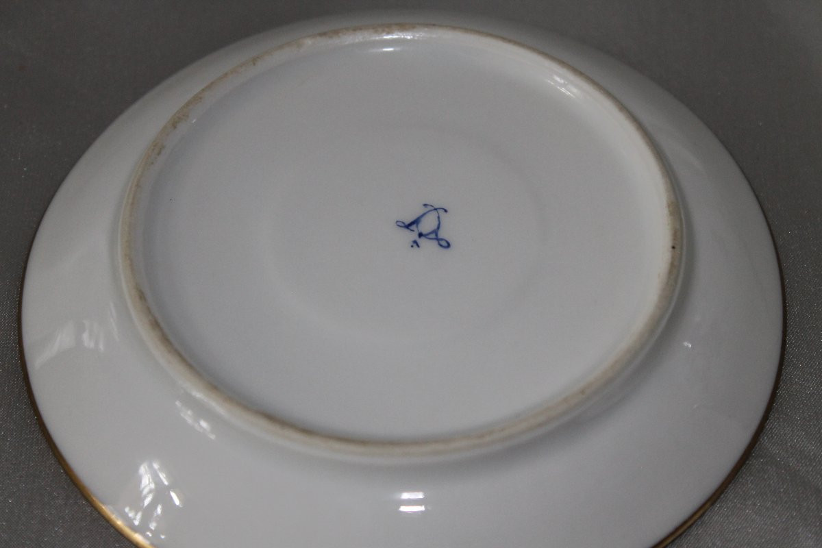 Part Of A Samson Paris Porcelain Tea Service: Teapot, Sugar Bowl, Milk Jug-photo-3