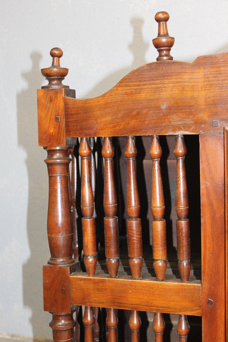 Dauphine Bread Box Made Of Fruitwood, Directoire Period, Late 18th Century-photo-1