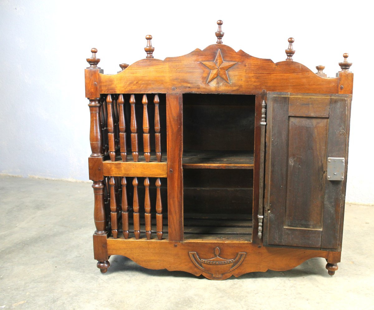 Dauphine Bread Box Made Of Fruitwood, Directoire Period, Late 18th Century-photo-5