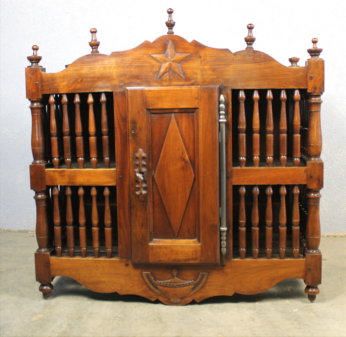 Dauphine Bread Box Made Of Fruitwood, Directoire Period, Late 18th Century