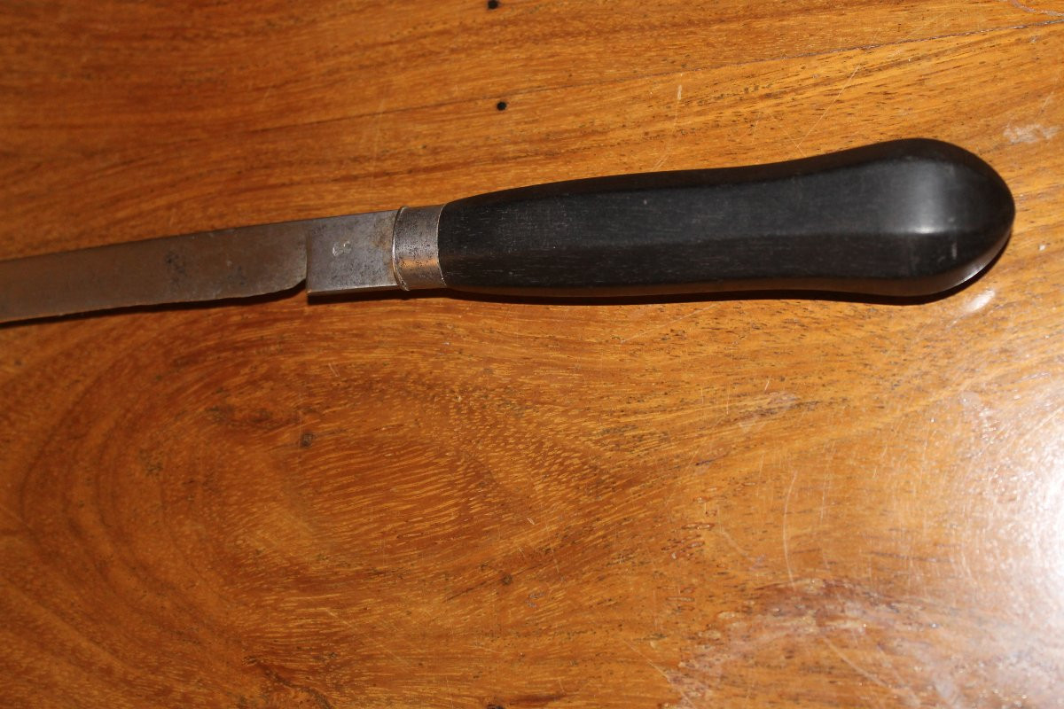 Hunting Knife With Steel Blade, Late 19th Century-photo-3