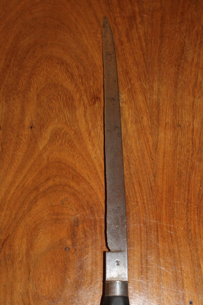 Hunting Knife With Steel Blade, Late 19th Century-photo-4