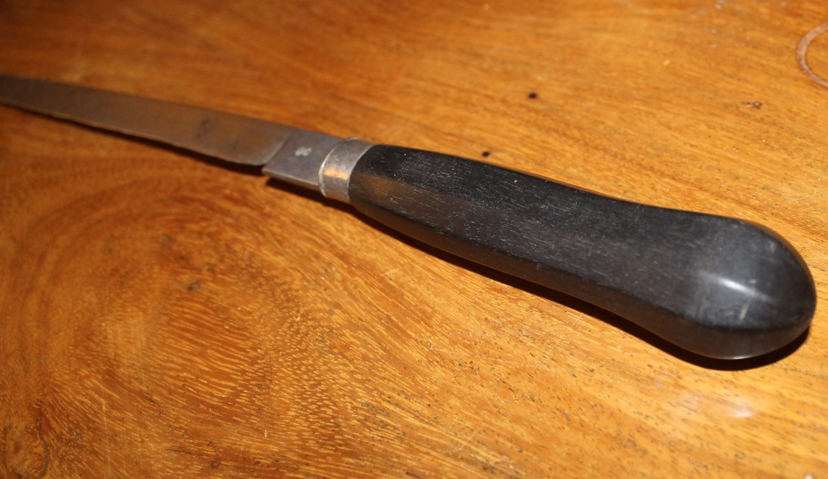 Hunting Knife With Steel Blade, Late 19th Century-photo-5