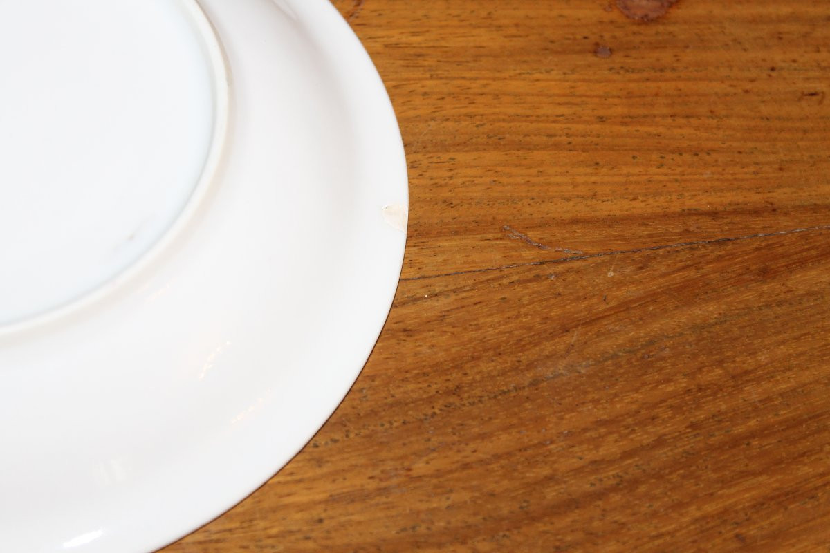 Tasse à chocolat Louis-Philippe en porcelaine de Paris à décor floral époque 19ème-photo-2