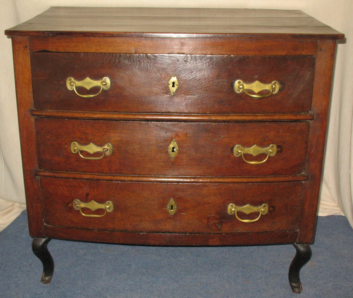 Chest Of Drawers Oak XVIIIth-photo-7