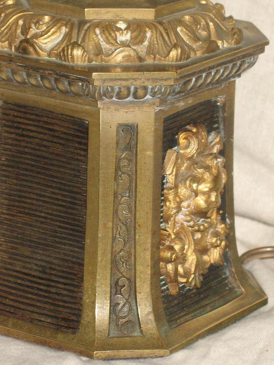 Lampe type Carcel en bronze époque Restauration 19ème-photo-1