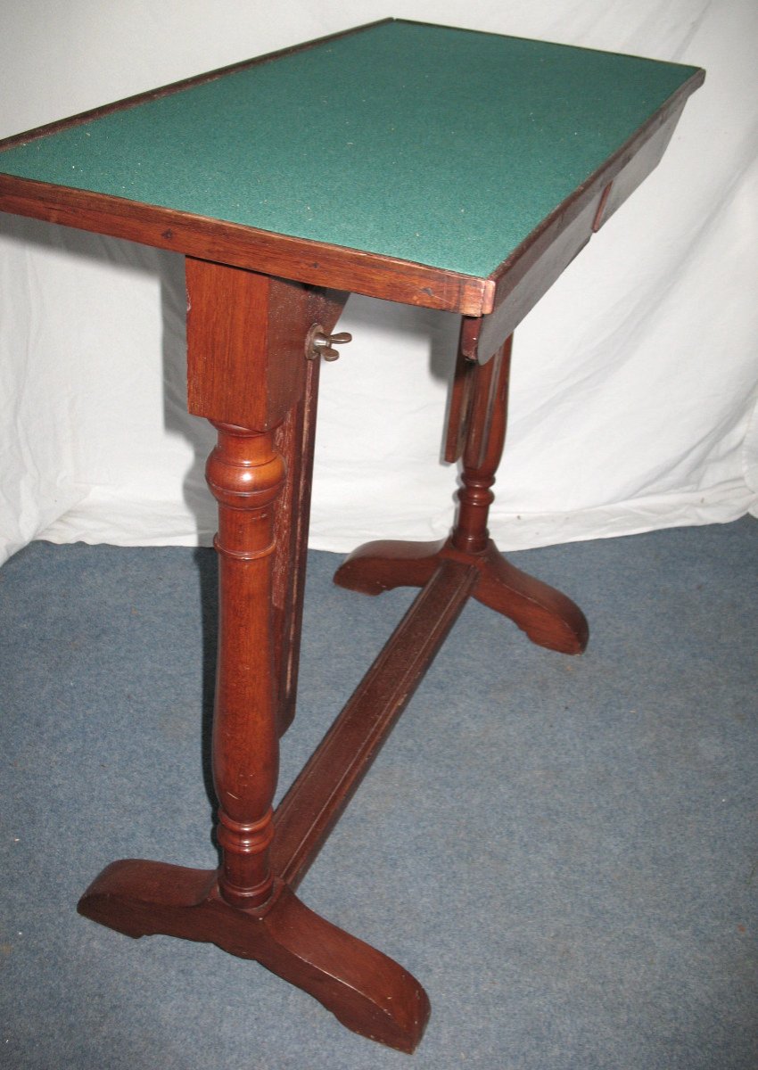 Table à système ou table volante, ordonnancier de A. Feret  époque 19ème-photo-2