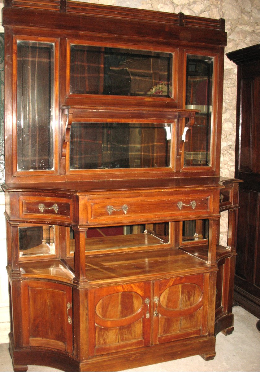 Presentation Cabinet Art Nouveau Period