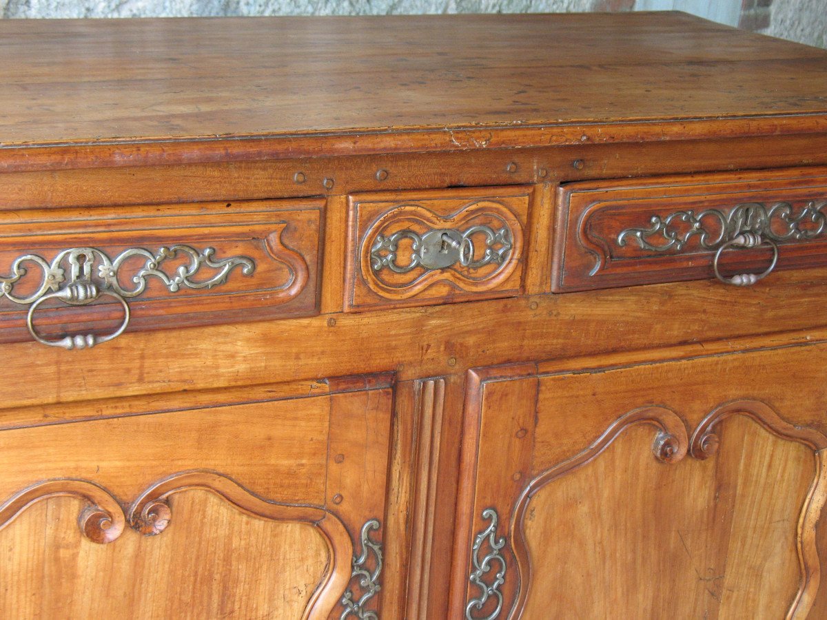 Regency Period Sideboard 2 Doors 3 Drawers Origin Saintonge 18th-photo-4