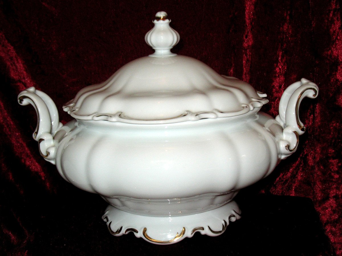 Service de table en porcelaine  de style Louis XV époque 20ème-photo-4